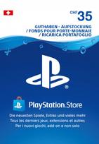 Playstation Network Card 35 CHF (CH) PSN Key SWITZERLAND