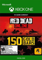 Red Dead Redemption 2 Online 150 Gold Bars XBOX LIVE Key UNITED STATES