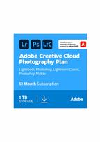 Adobe Creative Cloud Photography Plan Subscription (1 Year, 1 TB) Key GLOBAL