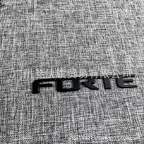 Kia Forte Rear Tailgate Metal Emblem Sticker Accessory juoda