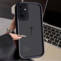 Christian Cross Case for Samsung Galaxy A53 A50 A50S A36 5G A35 A34 A33 A32 A30 A26 A24 A23 A22 A20 A16 A15 A14 A13 A12 4G Cover Galaxy A32 5G