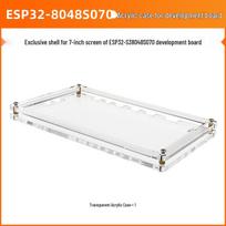 ESP32-S3 7  Touchscreen Acrylic Mounting Bracket - Transparent Protective Case 7-inch Touchscreen Case