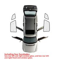 Car Sunshade For Hyundai Santa Fe Inokom 2006 2007 2008 2009 2010 2011 2012 CM Sun Protection Window Visor Accessories Stickers Rear Windows 4pcs