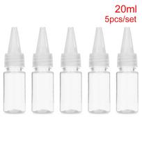Container Clear Liquid Dispenser Empty Dropper Bottles Squeeze Bottles Refillable Bottles 20ml