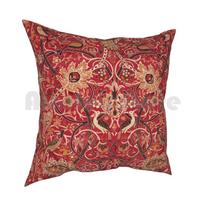 William Morris  Bullerswood   Pillow Case Printed Home Soft DIY Pillow Cover Bullerswood William Morris Morris Pattern 40x40cm 16x16in brown