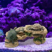 Climbing Ramp Climbing Shelf Turtle Tank Decor Aquarium Ornament Turtle Terrace Turtle Resting Basking Platform Amphibians Frogs