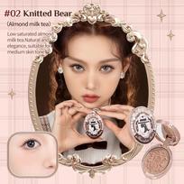 Flower Know Chocolate Shop Embossed Blush Brown Pink Blusher powder Waterproof Long Lasting Palette De Matte Blushs