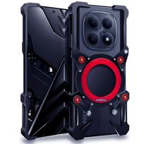 Xiaomi POCO M8 M8PRO Metalinis mobiliojo telefono dėklas 5G Apsauginis dėklas Laikiklis Xiaomi pocom8 juoda
