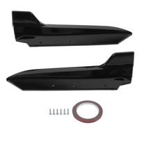 1 pora galinio buferio difuzoriaus spoileriui atsparus automobilio galinio buferio lūpų skirstytuvas, skirtas 3 serijos E90 S Bright Black