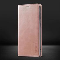 Odinis dėklas iPhone 15 14 13 12 11 Pro Max XR XS SE 8 7 Plus Mini Matinis Magnetinis Atverčiamas Piniginė Kortelės Laikiklis Telefono Dangtelis for iPhone XS Max rožinė