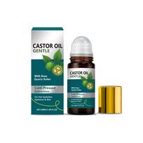 Organic Castor Oil, Castor Oil Roller, For Hair Growth, Eyelashes, Eyebrows And Skin, Deep Moisturizing(50ml) One Size balta