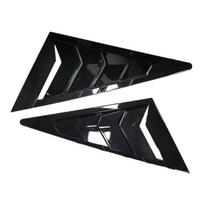 Honda Civic Sedan 8th 2006-2010 ABS Plastiko Priekinio Langelio Kampo Žaliuzės Gaubtas Šoninės Ventiliacijos Apdaila Automobilio Lipnios Aksesuarai Gloss Black
