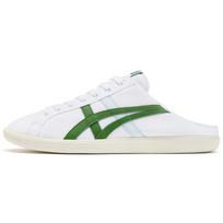 Onitsuka Tiger Unisex DD Trenerio Sabo Balti Žali Odiniai Sabo Mulo Sportbačiai 1183B769-106 41.5