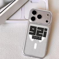B-Booba Singer Phone Case For iPhone 17 16 15 14 13 12 Pro Max Plus With Magnetic Crystal Clear Case Wireless Charge iPhone 15 Pro Max