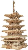 Rolife Wooden 3D Puzzle A popular Christmas gift for boys and featuring a pagoda Also suitable for adults as a gift or for passing the - children,