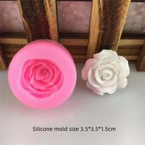 3D Rose Flower Silicone Mold Fondant Chocolate Soap Candle Resin Mould DIY Cake Decorating Tool 3 Sizes Available