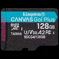 Kingston 128GB MicroSDXC UHS-I U3 V30 A2 Memory Card