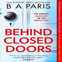 Behind Closed Doors by B A Paris Paperback Book 9781848454125