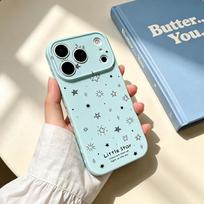 Hand-painted stars are suitable for creative iPhone17/16PRO anti-drop new 15/17 mobile phone case Apple 17max women apple 11