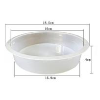 Bird Water Bowl Hanging Bath Platform Feeder Wide Feeding Dish Tray for Outdoor Backyard Garden All Weather Use