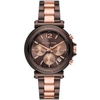 Michael Kors MK7496 Maren Rudo ciferblato moteriškas laikrodis 41