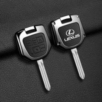 QYC3  Vintage Leather Car Key Case Full Cover Shell For Lexus ES GS LS IS RX SC LX GX470 RX350 ES300 RX400h Auto Keychain Accessories