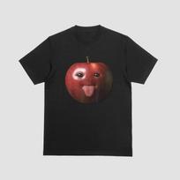 Funny AI Apple Meme Shirt Gen Z Brainrot Humor Tongue Out T-Shirt S