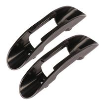 2PCS Universal Kayak Canoe Paddle Holder Clips Boat Deck Mount Paddle Oars gray