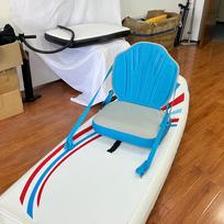 Kayak Seat with Backrest Adjustable Strap Parts Practical Inflatable Paddle Board for