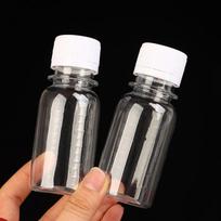 5 vnt. 60 ml mažų plastikinių buteliukų Imbiero S buteliukai su kamšteliais Mini sulčių buteliukai Daugkartinio naudojimo skysčio buteliuko talpykla Nevarvantys 5Pcs
