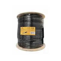 CABLEXPERT CAT6 FTP LAN Gelfilled outdoor cable, solid, Kabelis | Black, 305 m