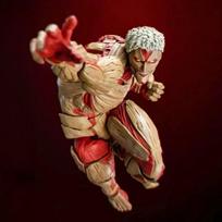 NAUJAS Kaiyodo Revoltech AMAZING YAMAGUCHI Attack on Titan Eren Jaeger Šarvuotas Titanas Moteriškas Titanas Veiksmo Figūrėlės Modelis Žaislas beige