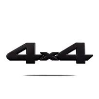 3D Metalinis 4X4 Logotipas Automobilio Galinės Bagažinės Sparno Emblema Ženklelis Lipdukai Automobilio Aksesuarams juoda