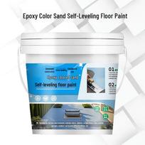 Datu Epoxy Color Sand Self-Leveling Floor Paint blue