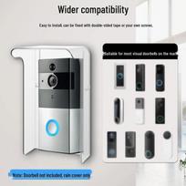 Outdoor Doorbell Access Card Reader Rainproof Waterproof Cover with Exit Button Protective PC Cover E78