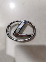 NGD4  For Lexus Es200 Es260 Es300 Gs300 Rx300 Rx450 Gx460 Gx470 Lx570 Is350 Steering Wheel Badge Champagne gold 75mm sidabras