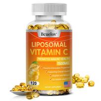 Liposominis vitaminas C 1500 mg - Didelio pasisavinimo antioksidantas - 120 kapsulių 120PCS