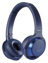 BL Bluetooth bevielės ausinės su giliais bosais ir iki 70 valandų veikimo laiku Audio-Technica ATH-WS330BT (Stiprūs žemi dažniai) (Mėlyna) mėlyna