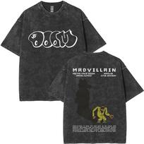 MF Doom Hip Hop Tees T-Shirts Graphic Print Unisex Cotton Madvillain Tee 02 XL
