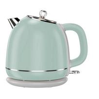 B97A-220V Portable Electric Kettle 1.7L Electric Tea Kettle 304 Stainless Steel Liner Automatic Power-Off Kettle EU Plug NONE žalia