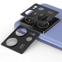 „Xiaomi 13T Pro“ aliuminio lydinio fotoaparato objektyvo apsaugai, metaliniam lipduko žiedui, skirtas „Xiaomi13T 13TPro 13tPro“ apsauginei plėvelei Xiaomi 13T juoda