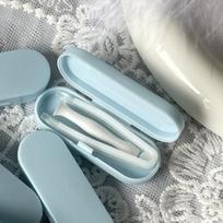 Mergaičių kelionių kontaktiniai lęšiai Pincetai Siurbimo lazdelės Plastikiniai Mini kontaktinių lęšių Dėklas Akių priežiūros įrankių rinkinys Priedai