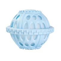 Laundry Ball Pet Hair Remover Debris Remover Clothes Crease Reduction Tool with Textured mėlyna