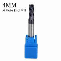 Naudingi galiniai frezeriai 1MM~20MM Įrankis 4 dantų Priedas AlTiN danga Karbido pjoviklis 4MM