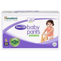 Himalaya Total Care Baby Pants Diapers Large 9-14kg Pack Of 54 Anti-Rash Comfort purple