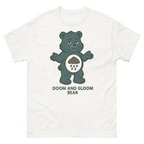 Unisex Doom and Gloom Tee, Funny Care Bear T-Shirt, Care Bear Inspired Tee S