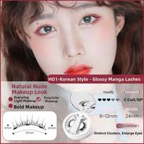 with Magnets Magnetic False Eyelashes Light Weight 3D Lashes Extension  Daily/Party H01