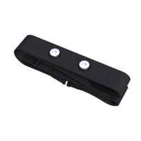 1 vnt. Širdies ritmo monitoriaus dirželio keitimas, suderinamas su Wahoo Tick Garmin Magene Sensor Band Belt Polar H7 H9 H10 Coospo juoda