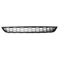 Lower Grille Heat-resistant Anti-scratch Black Front Center Grill Replacement 1801358 for Ford Fiesta 13-17 juoda