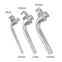 Automobilio oro kondicionieriaus judamosios panelės jungtys R134a rinkiniui, 3 vnt. Elbow Pipe